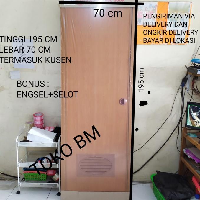 Jual PINTU KAMAR MANDI PVC POLOS/PINTU KAMAR MANDI PVC TEBAL 10 MM ...