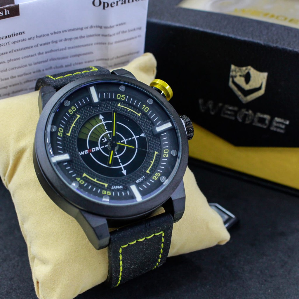 JAM TANGAN PRIA WEIDE WH 5201ORIGINAL