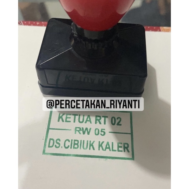 

Stampel / Stempel Flash Kotak