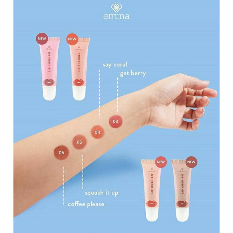 (BISA COD) Emina Lip Cushion