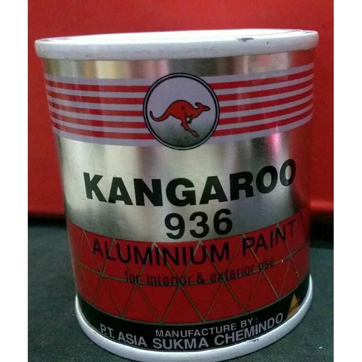 

Ini Cat Warna Silver Aluminium Kangaroo 936 ( 100 Ml ) / Cat Minyak Besi Buru Order