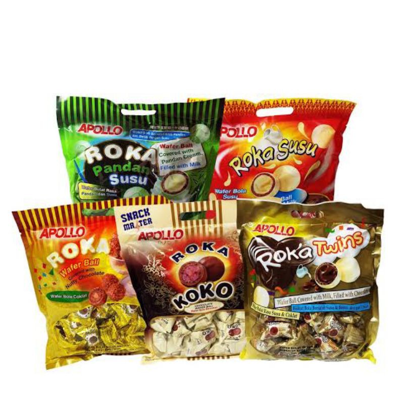 

Apollo Roka Wafer Ball - Isi 50 pcs