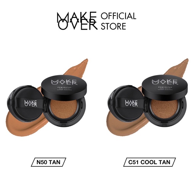 Make Over Powerstay Demi Matte Cover Cushion | Refill Powerstay Demi Matte Cover Cushion