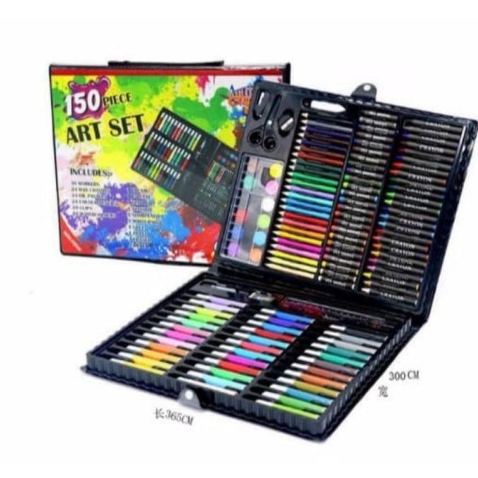 

Pensil Warna 150Pcs - Alat Tulis Set Crayon Colouring Set 150Pcs Art Terbaik Dikelasnya