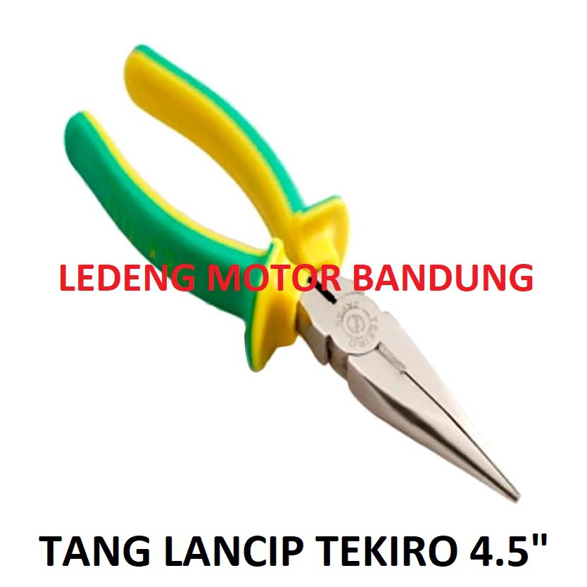 Tang Lancip Tekiro 4.5 inci Cucut Buaya Long Nose Plier 4.5&quot;