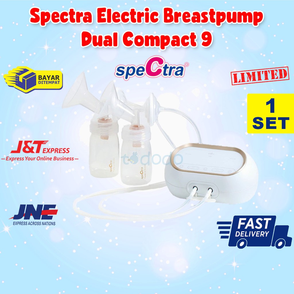Pompa Asi Elektrik Spectra Electric Breastpump Dual Compact 9