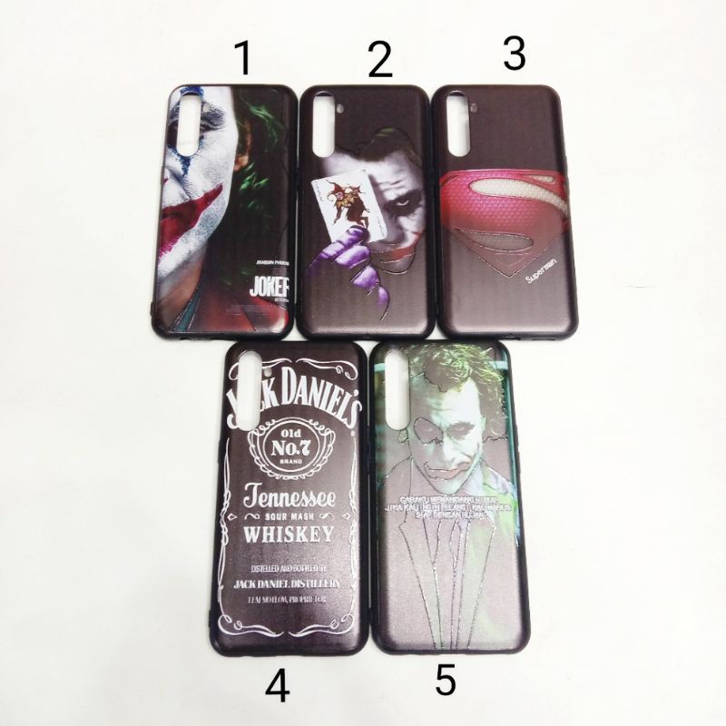 CASE SOFTCASE Motif KARAKTER Cowo [TERBARU] Realme XT