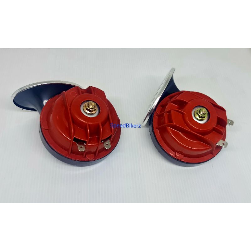 Klakson Keong Double + Relay + Breket Besi / Klakson Keong isi 2 motor mobil universal 12volt