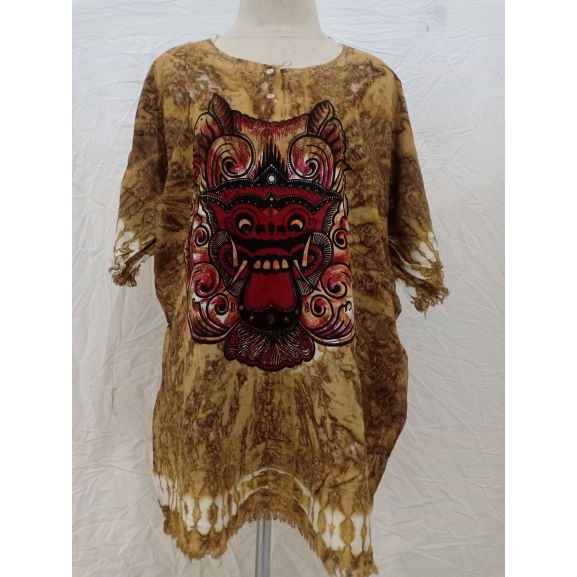 BAJU BARONG BERCAK HITAM/ BAJU MOTIF BARONG PESPA BECAK