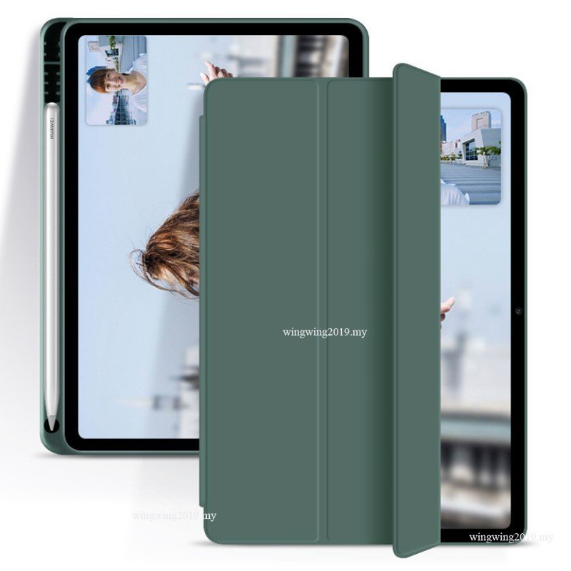Case Dengan Slot Pena Magnetik Untuk iPad 7th / 8th / 9th Gen 10.9 Air4 / Air5 2021 / 2020 11 Pro