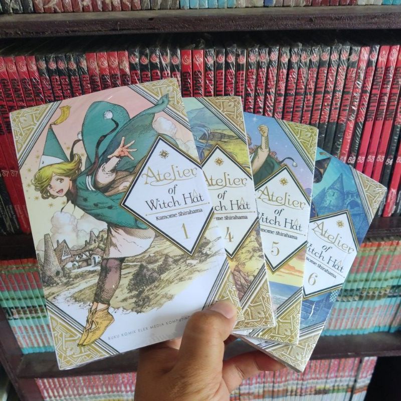 Atelier of Witch Hat 1 2 3 4 5 6 7 (Komik Segel Original)- KOMIK REMAJA - MANGA JEPANG - KOMIK ORIGI