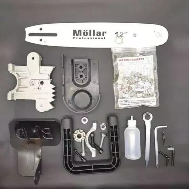 BISA COD converter chainsaw set Mollar / adapter gerinda chain saw Mollar