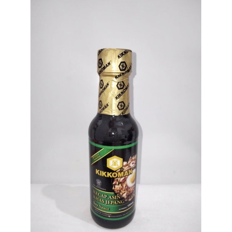 

Kikkoman Saus Kecap Asin Khas Jepang 150 ML