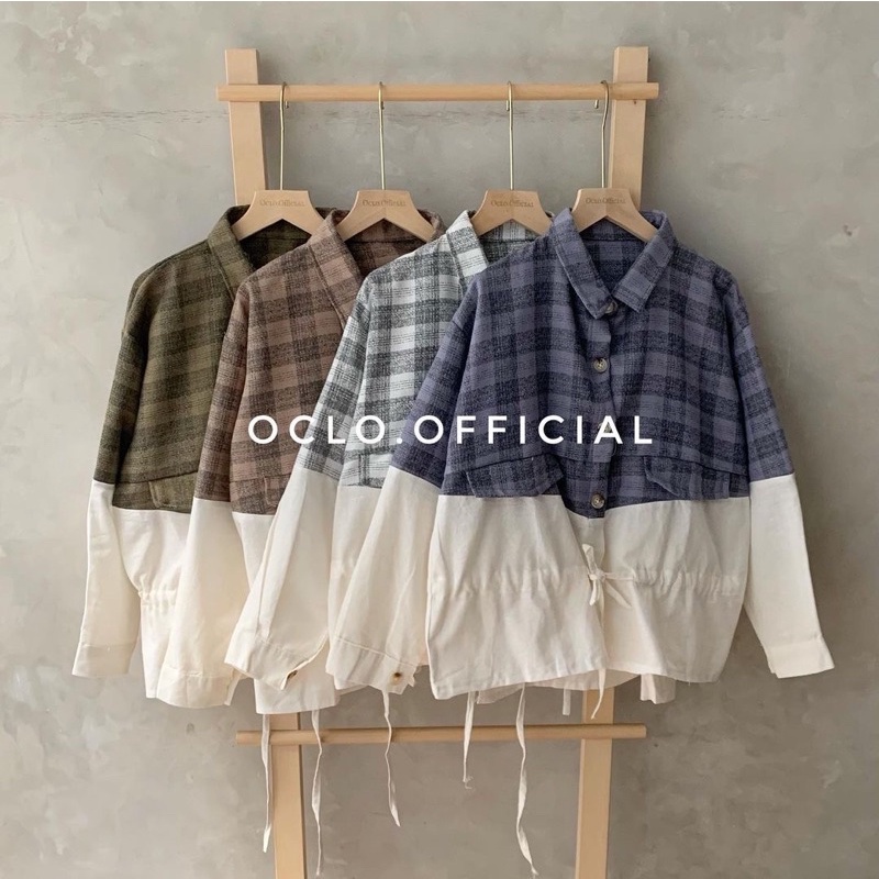 Alzai Shirt Ori by Oclo.Official ( Ready langsung kirim dari store )