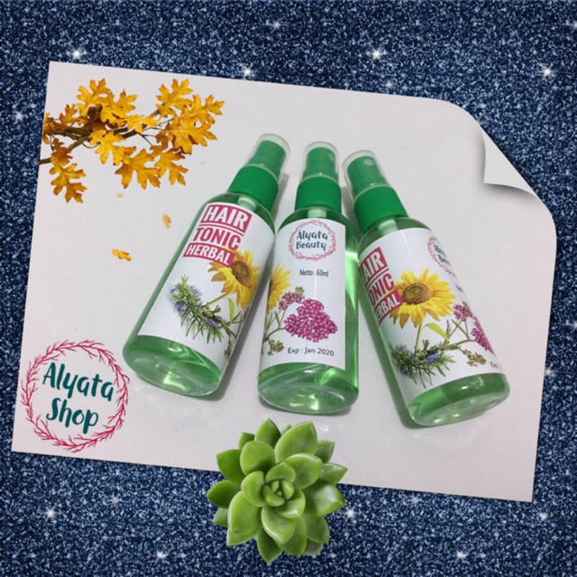 Hair Tonic Herbal Lidah Buaya Penyubur Rambut Rontok - Murah