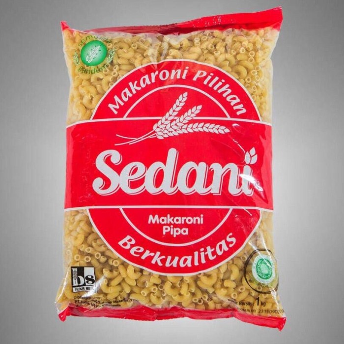 

Ss5g Makaroni Sedani Pipa 1Kg / Makaroni Serbaguna / Makaroni Pasta Ff0415