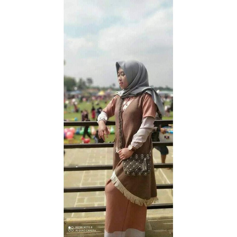 tas tali kur _motif melati