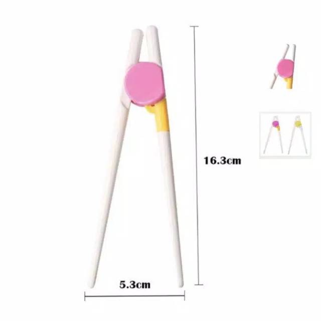 (BC)Sumpit Training Chopstick Sumpit Belajar Anak Bayi-bayionlineshop