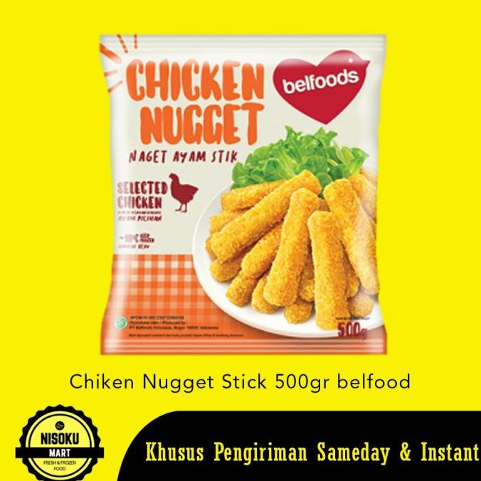 

PROMO chicken nugget stick bellfood 500 gram MURAH