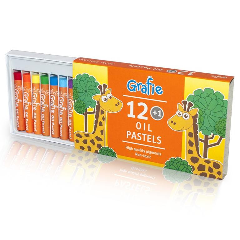 

ら Grafie Oil Pastels 12 + 1 ₮