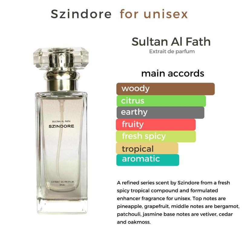 al-fath extrait eau de parfum *Original* Szindore Sultan Al Fath