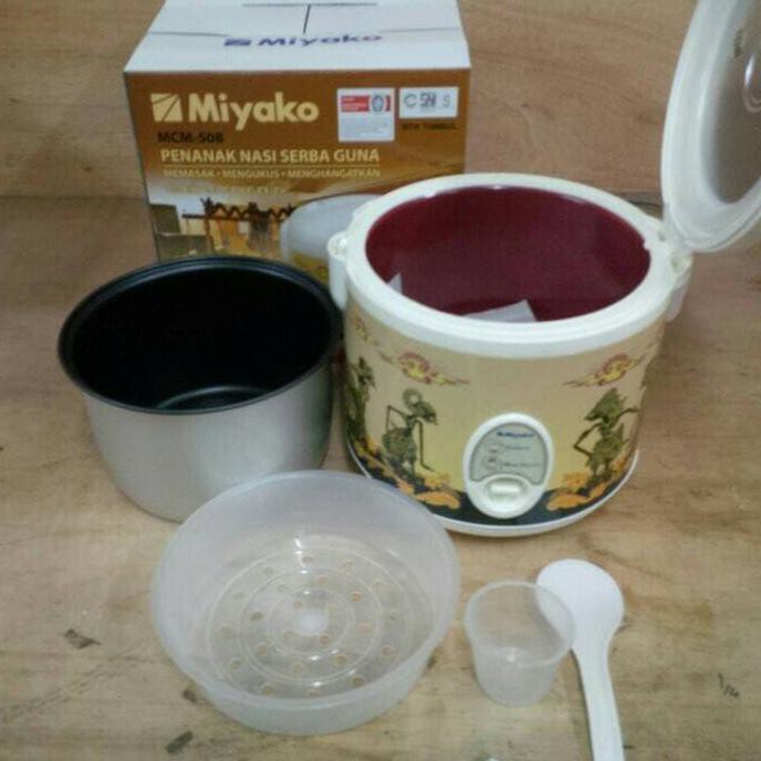 (READY COD) magic com miyako 508 wayang - magicom miyako 1,8L - rice cooker miyako TERBAIK