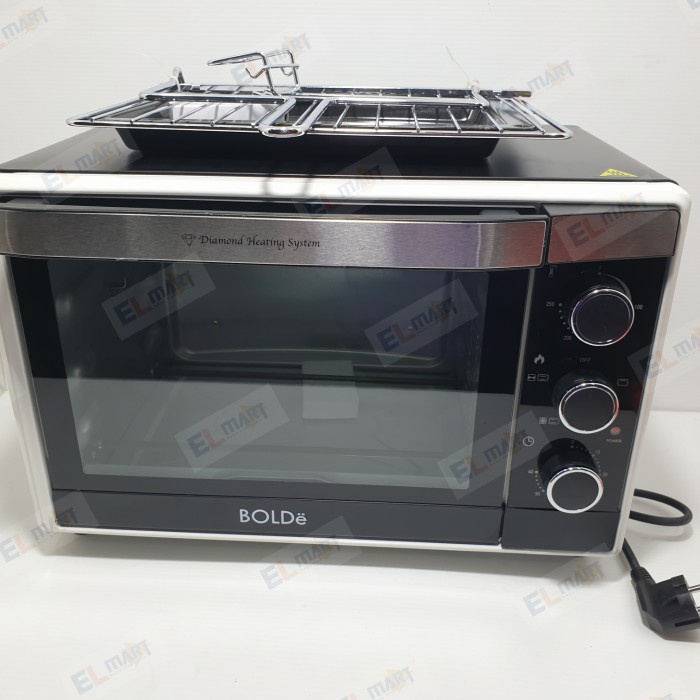 Bolde Super Oven Diamond Series 25L Oven Listrik 25 Liter Pemanggang