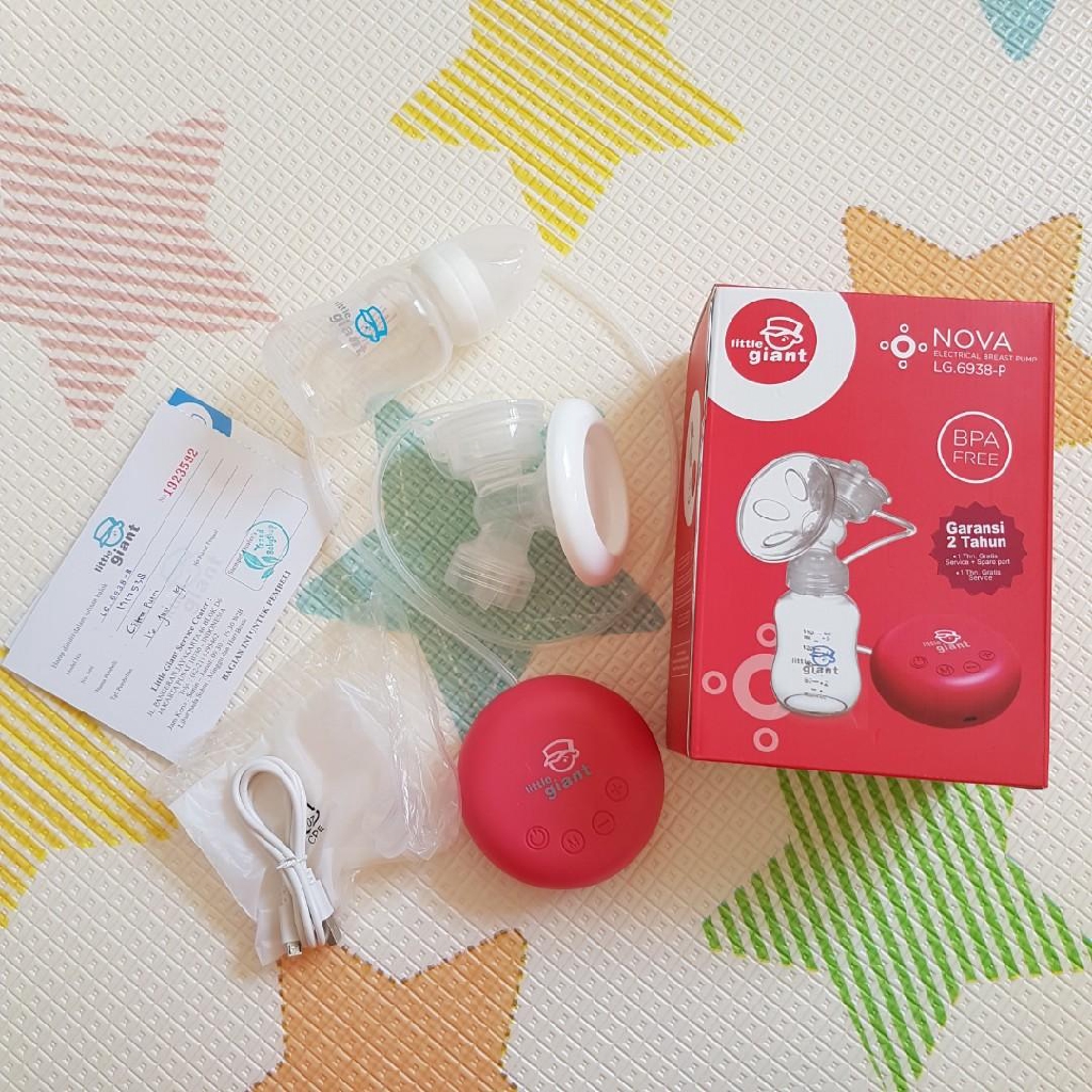 PMS193 POMPA ASI ELEKTRIK LITTLE GIANT ELECTRIC BREAST PUMP NOVA LG6938