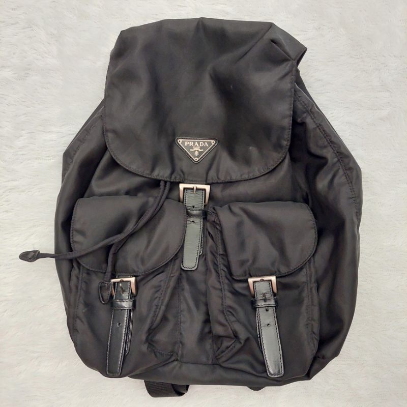 Prada Backpack Nilon preloved