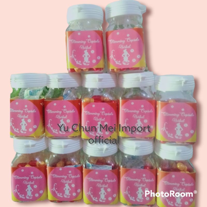 SLIMMING CAPSULE HERBAL STRONG Pelangsing Herbal Alami Dosis Tinggi