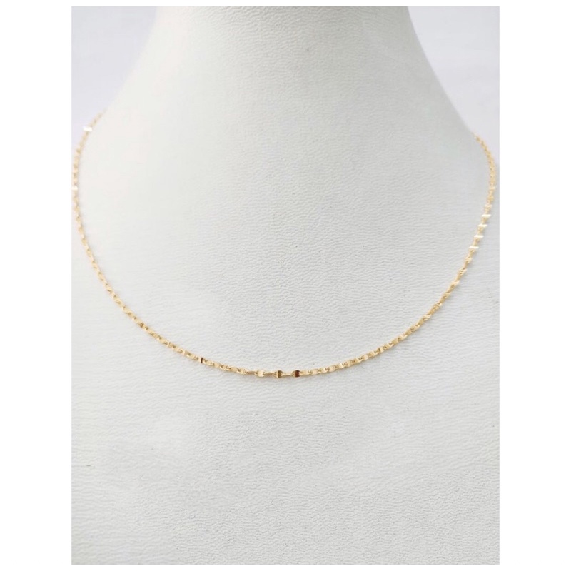 KALUNG EMAS ASLI TOSCANO BIJI TIMUN GRAM RINGAN 8k UBS GOLD FASHION ENDOLITA