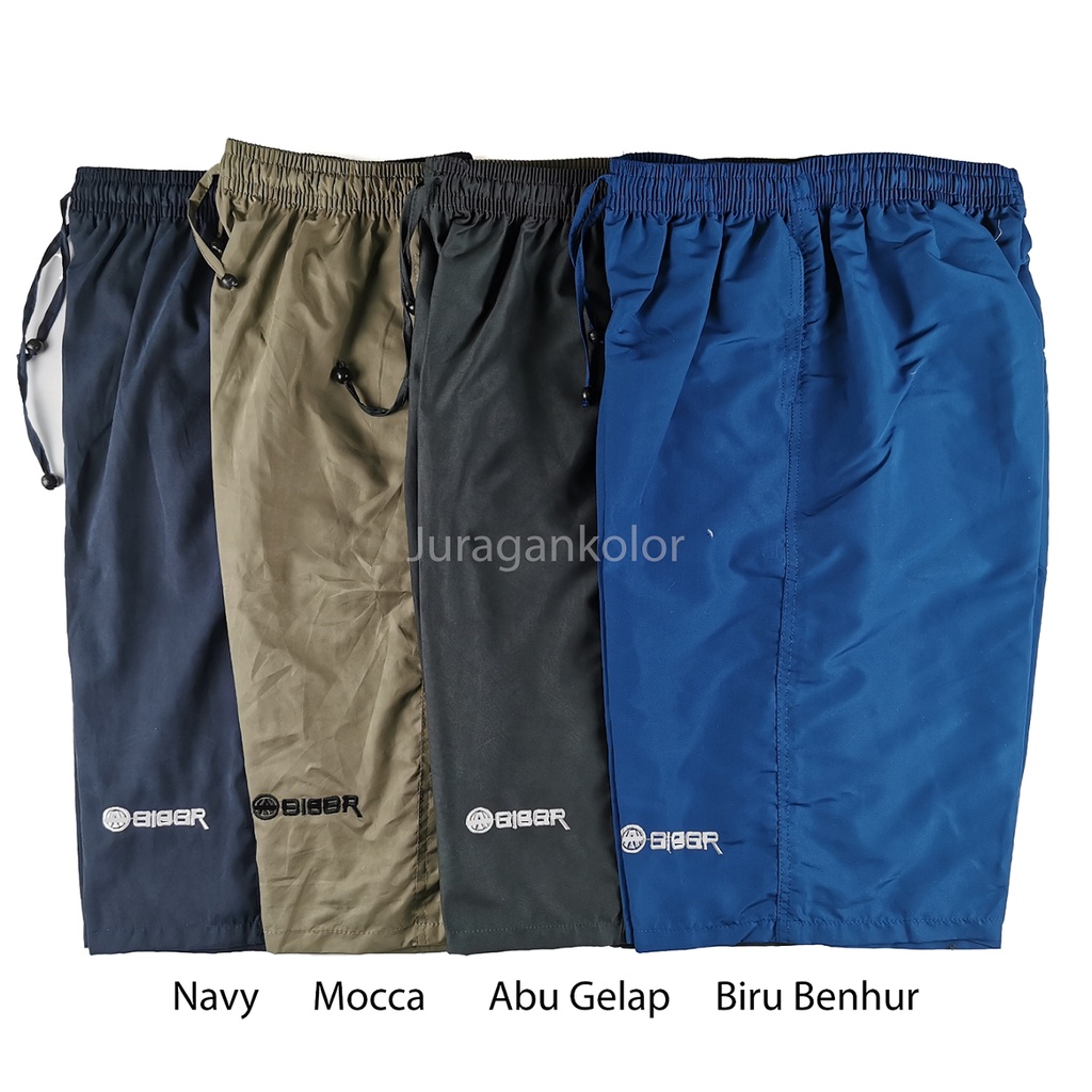 Celana Pendek Santai Bordir 3/4 Polos-34-BR-2