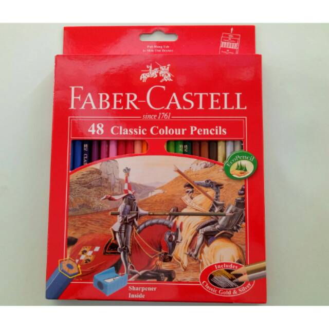 

Pensil Warna Faber Castell 48 W Clasic