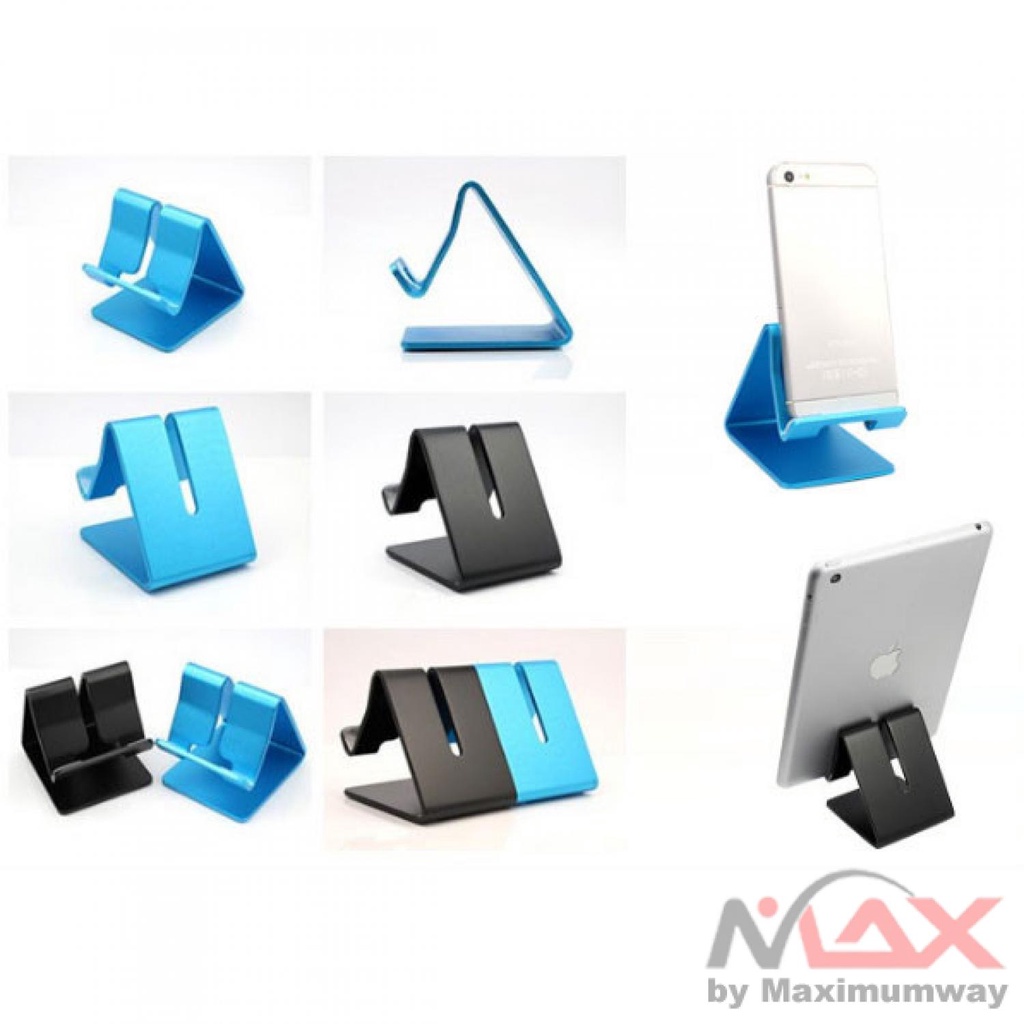 TaffSTUDIO Stand Aluminium Untuk HP / Tablet PC - S2 Warna Silver