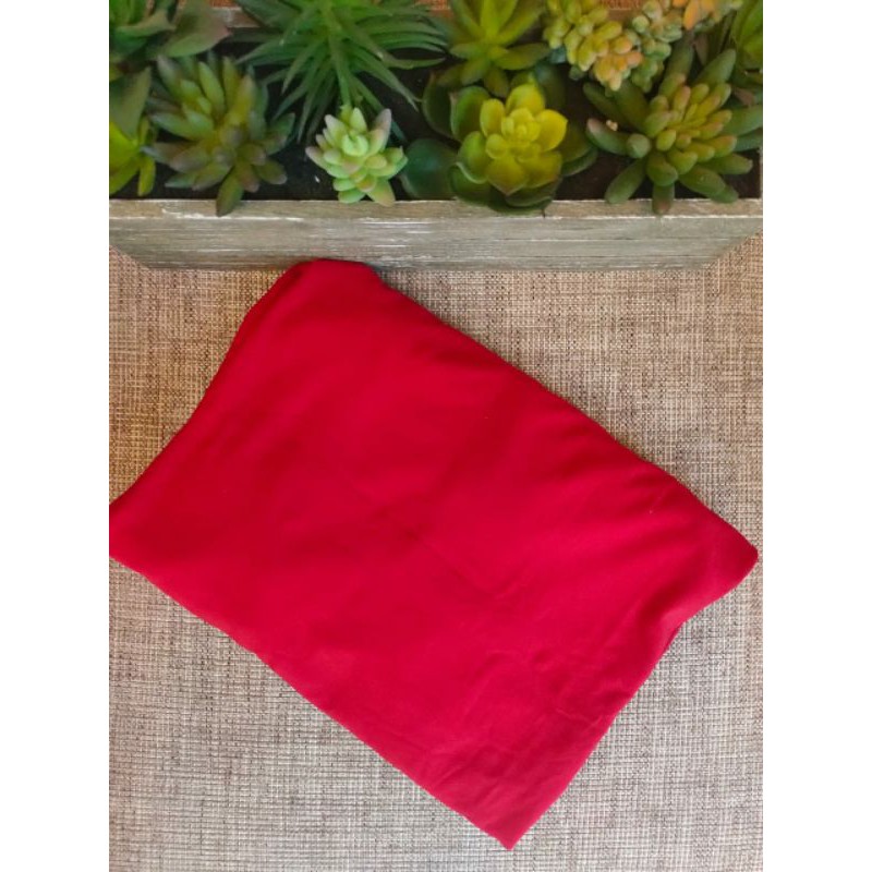 BERGO REMPEL LIST | ORIGINAL | AZZURASCARF | BERGO | HIJAB INSTAN | BERGO CANTIK | BERGO JUMBO-Merah