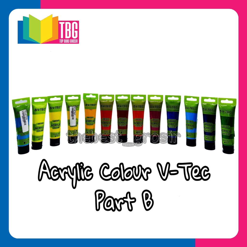 

1 TUBE CAT ACRYLIC COLOUR 35 ML V-TEC PART B