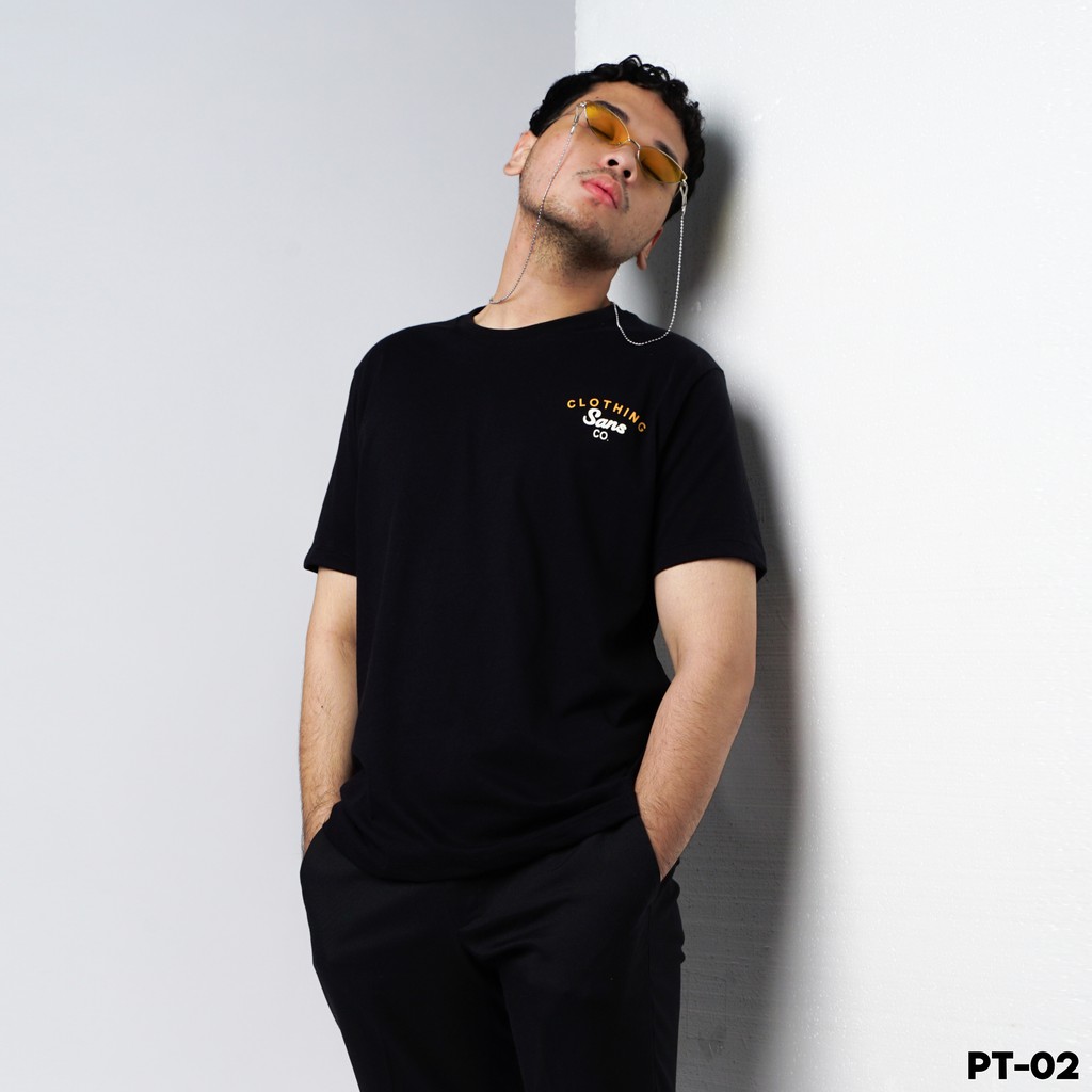 SANVANINA PT-02 Tee Shirt Sun Vibes Paradise Black