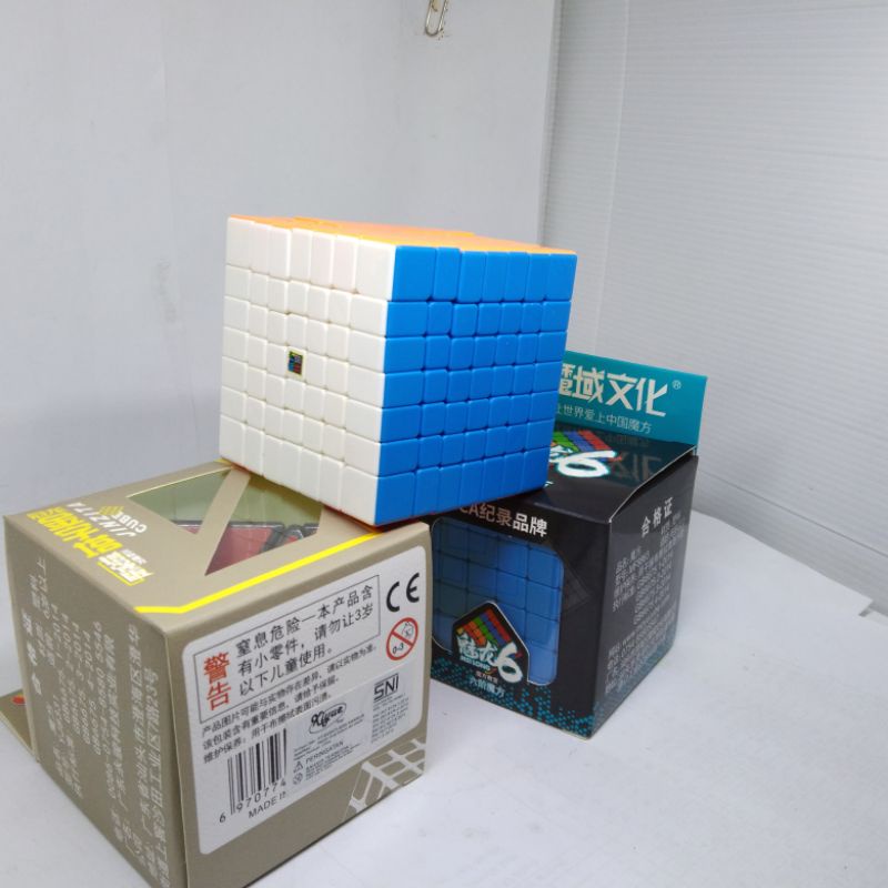 RUBIK SPEED CUBE MAGNETIC 7x7x7 ORIGINAL RUBIKS 7 7 GAN STICKERLESS