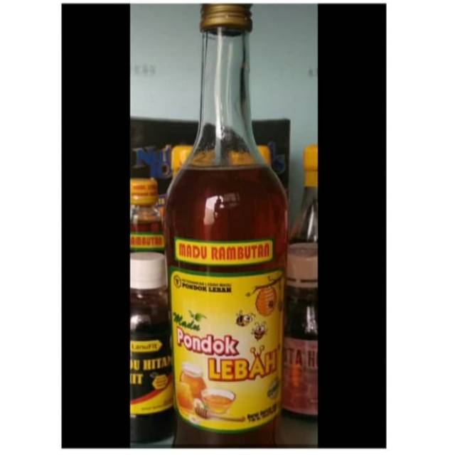 

MADU RAMBUTAN PONDOK LEBAH 600 ML MADU KESEHATAN MADU VITAMIN