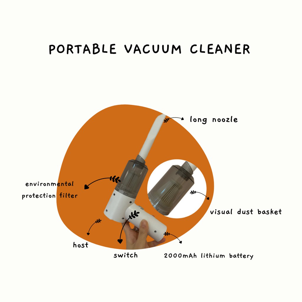 VACUUM CLEANER / PENYEDOT DEBU PORTABLE MINI