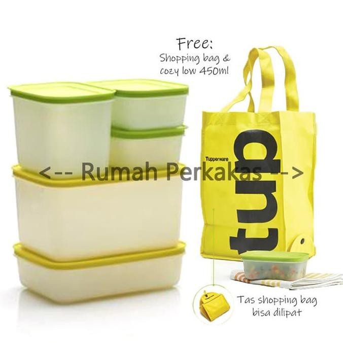Tupperware Frozy Cozy FREE TAS dan cozy low 450ml