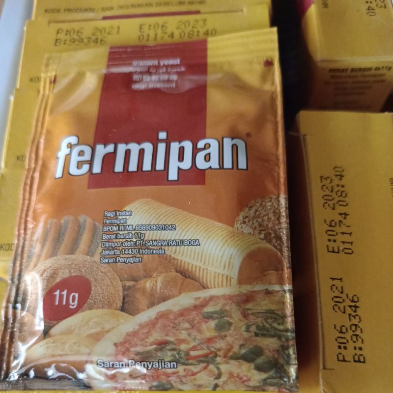 Fermipan saset 11gr/ragi kering