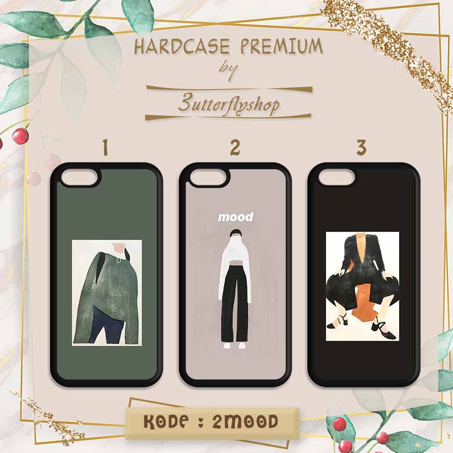 Hardcase MOODY casing case HP xiaomi samsung iphone oppo vivo realme redmi meizu