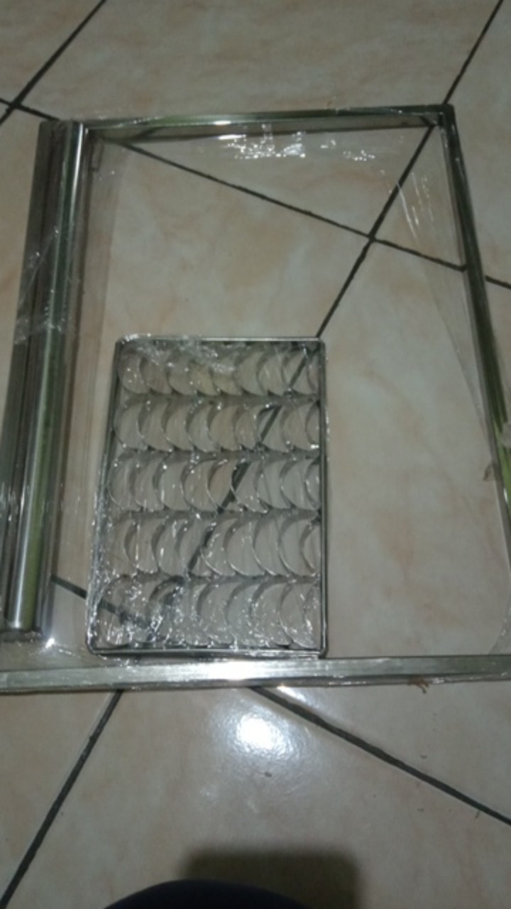 Bingkai Kue Kering Plus Cetakan Kastengel Bulan Sabit Lubang 40
