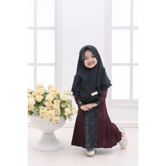 TOKOPIENA - BESTSELLER GAMIS ANAK RAYA SERIES HARAMAIN BY IBRAHIM x GHAZIA SIGNATURE