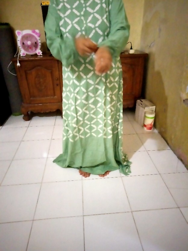 Gamis Rayon Soft Premium Busui Longdress Batik Cap