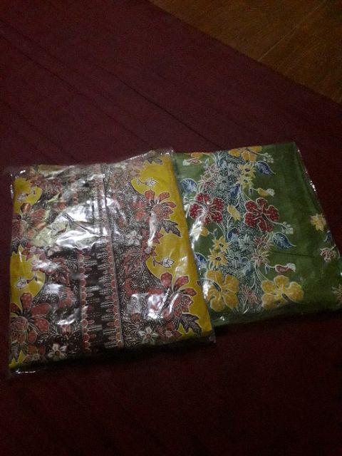 Aserehe Zigzag Tunik Jumbo Batik Mataraman Sogan Camaline Seragam Kantor Kerja Xxl Ld 132