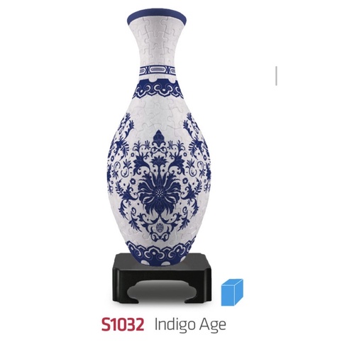3D Pintoo Puzzle - Puzzle Vase - S1032 Indigo Age