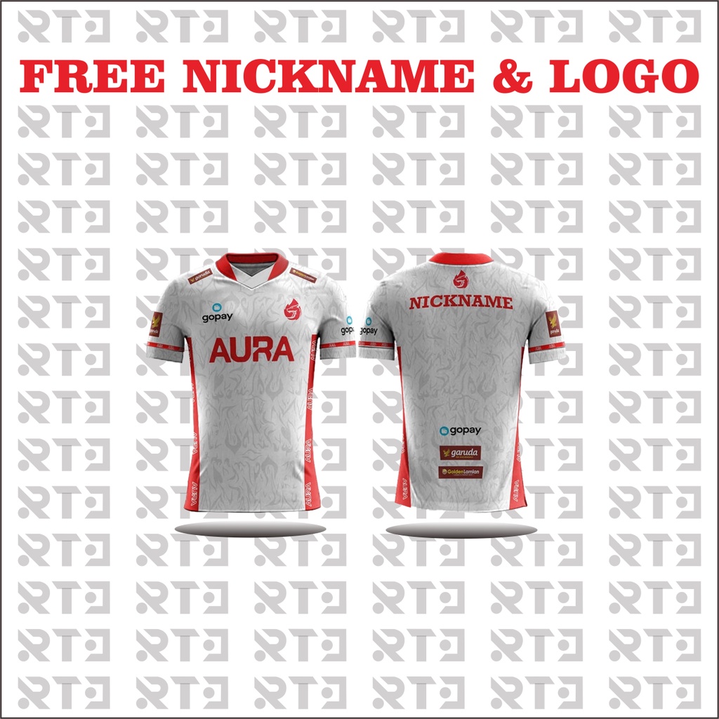 Jersey Game Aura Fire 2021 Free Logo & Nickname