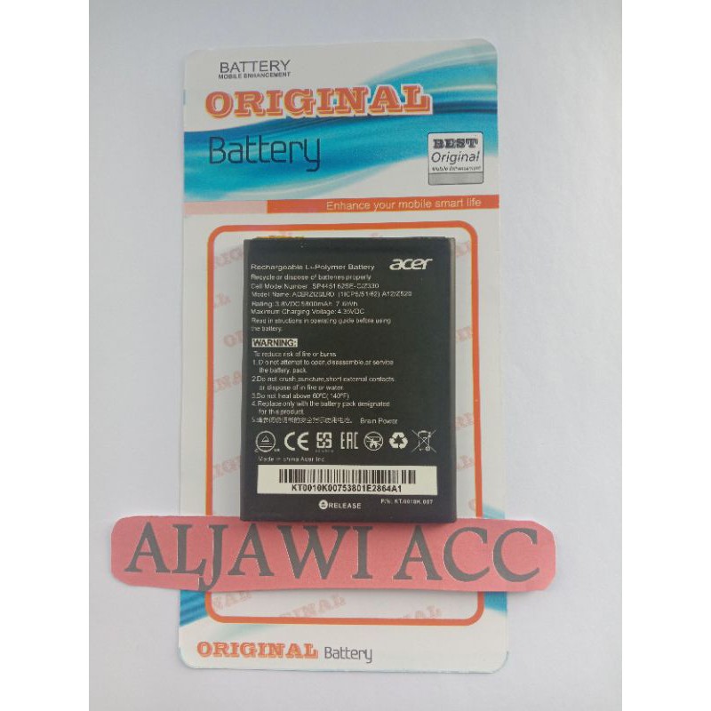 Baterai Acer Liquid Z520 A12 BAT-A12 Original Battery Hp